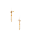 IRIS FLORAL EARRING