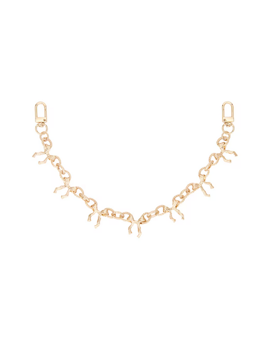 Tatum Bag Charm – 22K gold plated bow bag charm