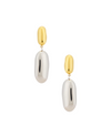 DROPLET STUD DROP EARRING
