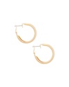 COUP HOOP MATTE EARRING