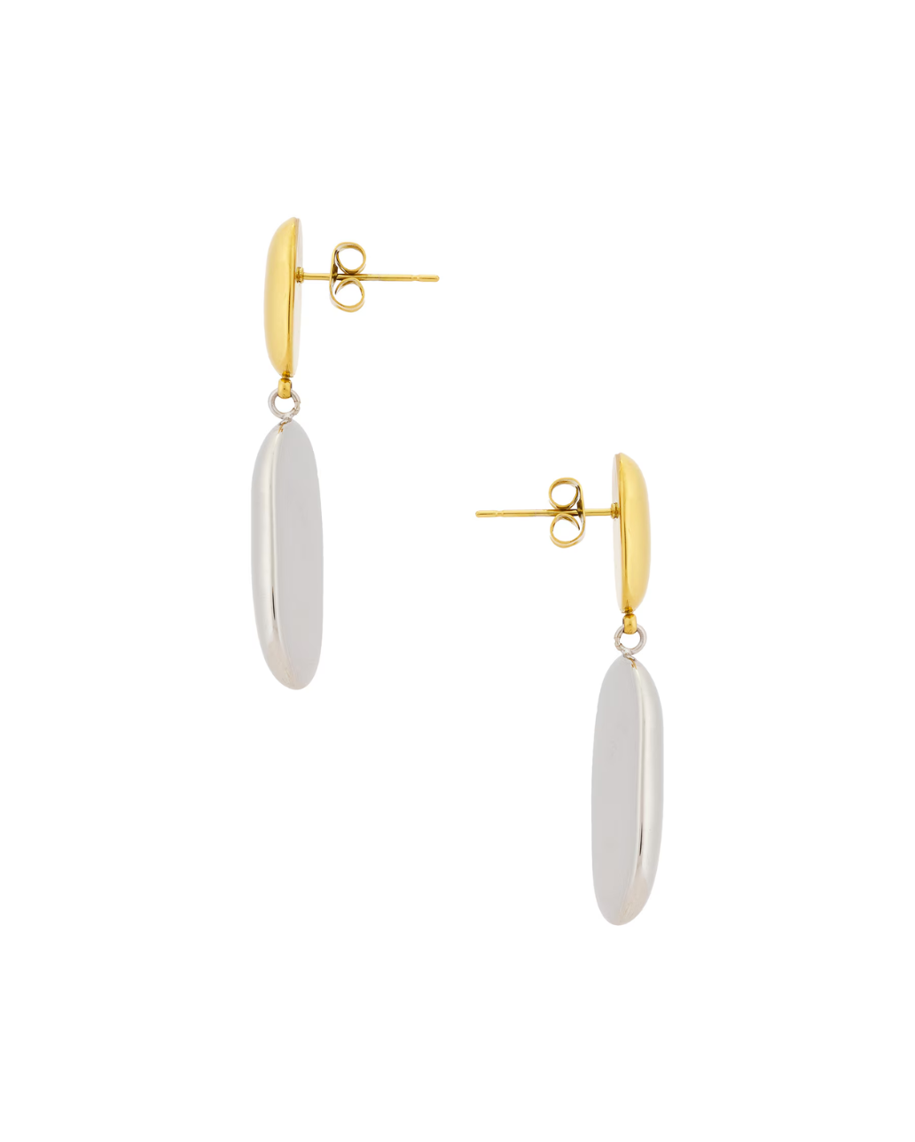 DROPLET STUD DROP EARRING