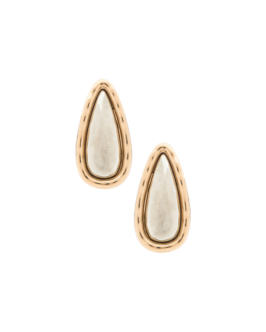 Pepi Drop Earrings – gold-tone metal drop earring