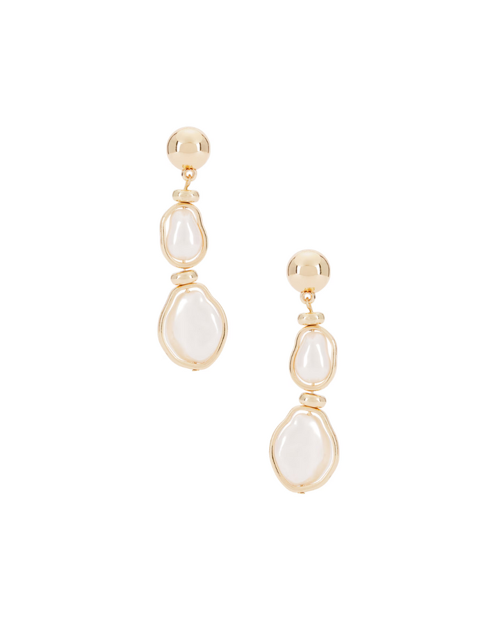 BAROQUE DANGLE EARRING
