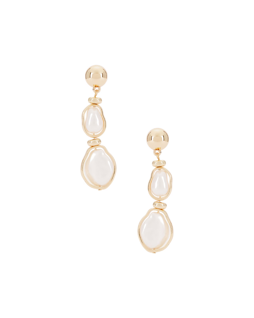 Baroque Dangle Earring