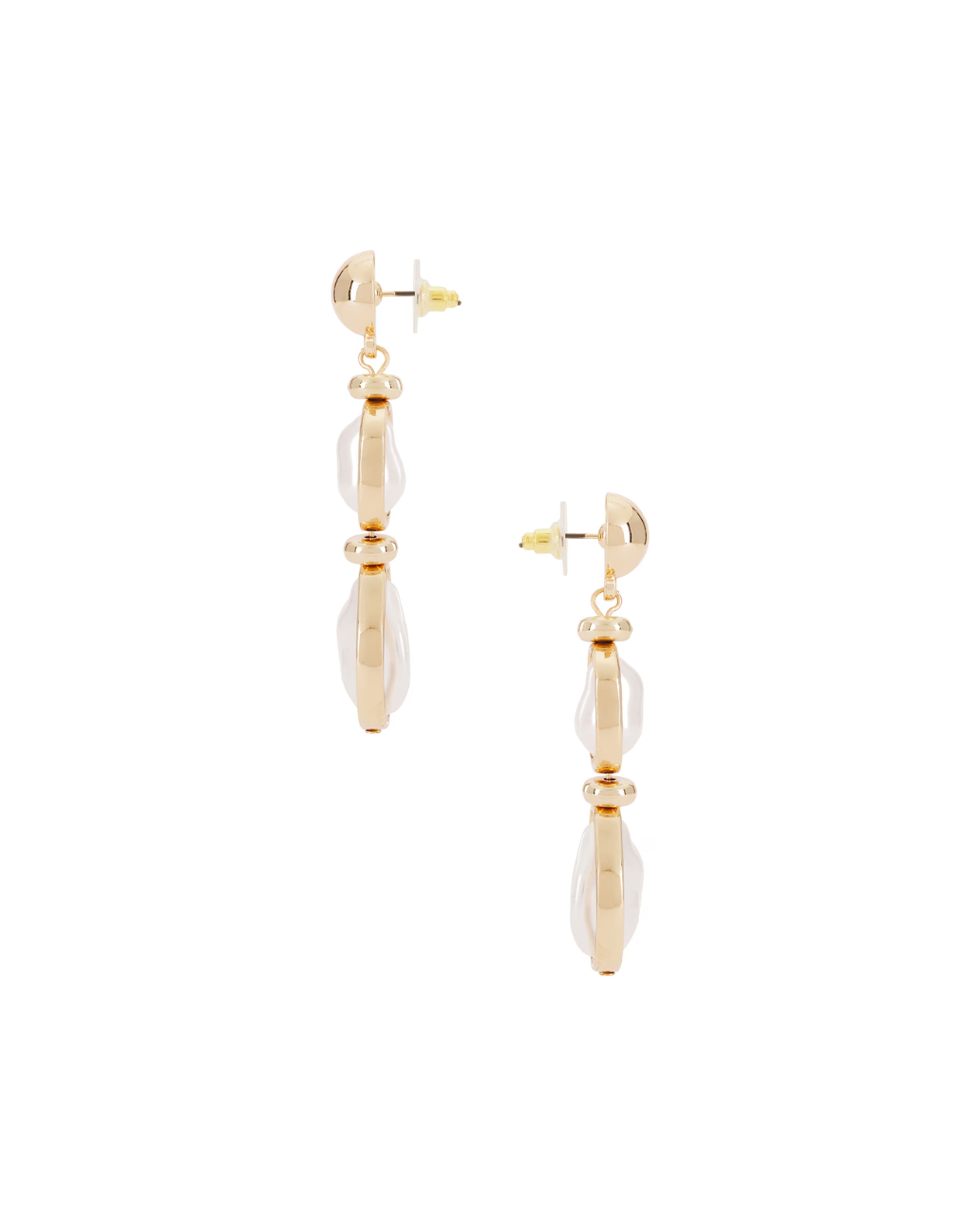 BAROQUE DANGLE EARRING
