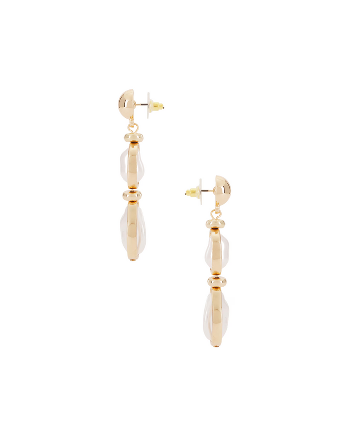 BAROQUE DANGLE EARRING