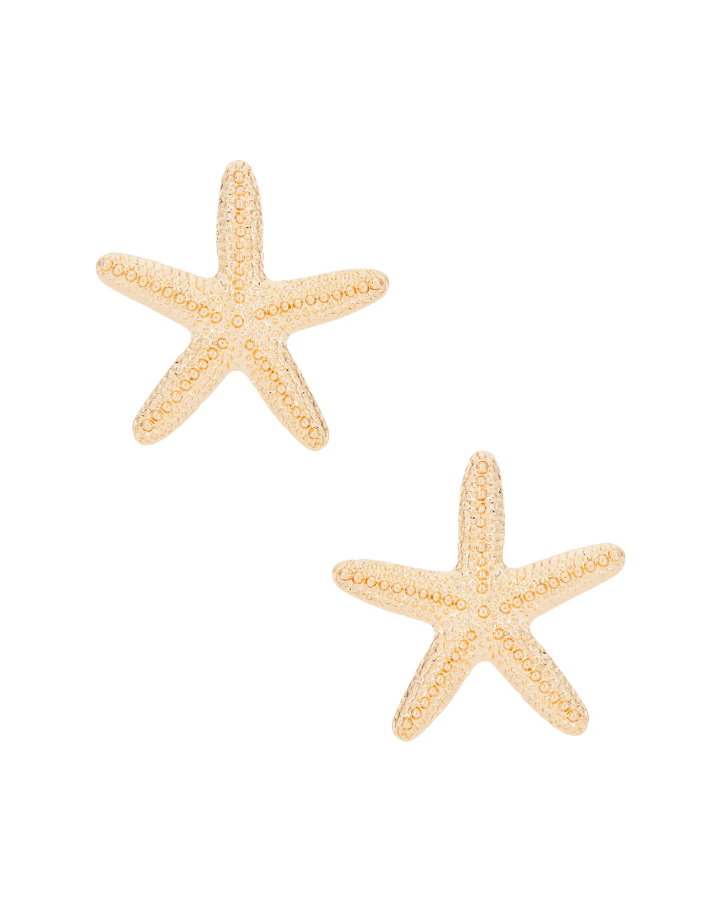 AQUA STARFISH STUD EARRING
