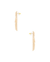 AQUA STARFISH STUD EARRING