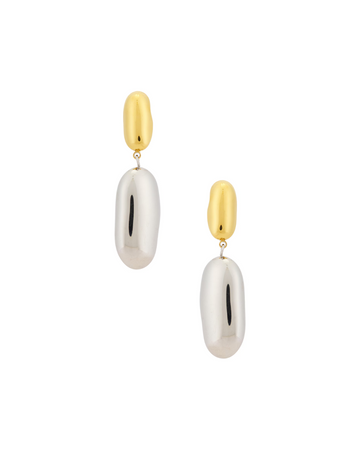DROPLET STUD DROP EARRING