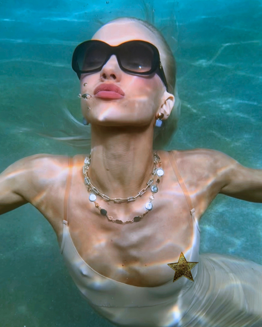 Lurea Necklace – chain statement necklace