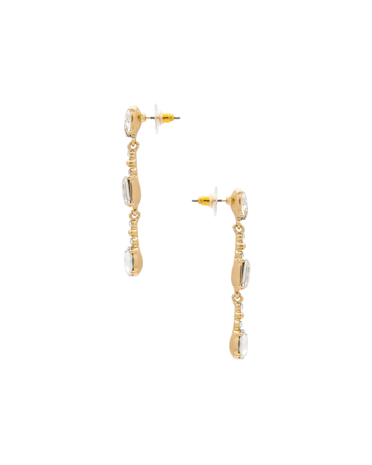 MIXED DROP EARRING
