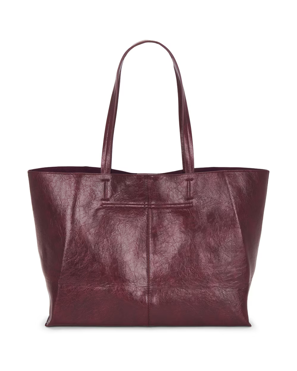 The Harper Carryall faux leather tote bag, alternate view