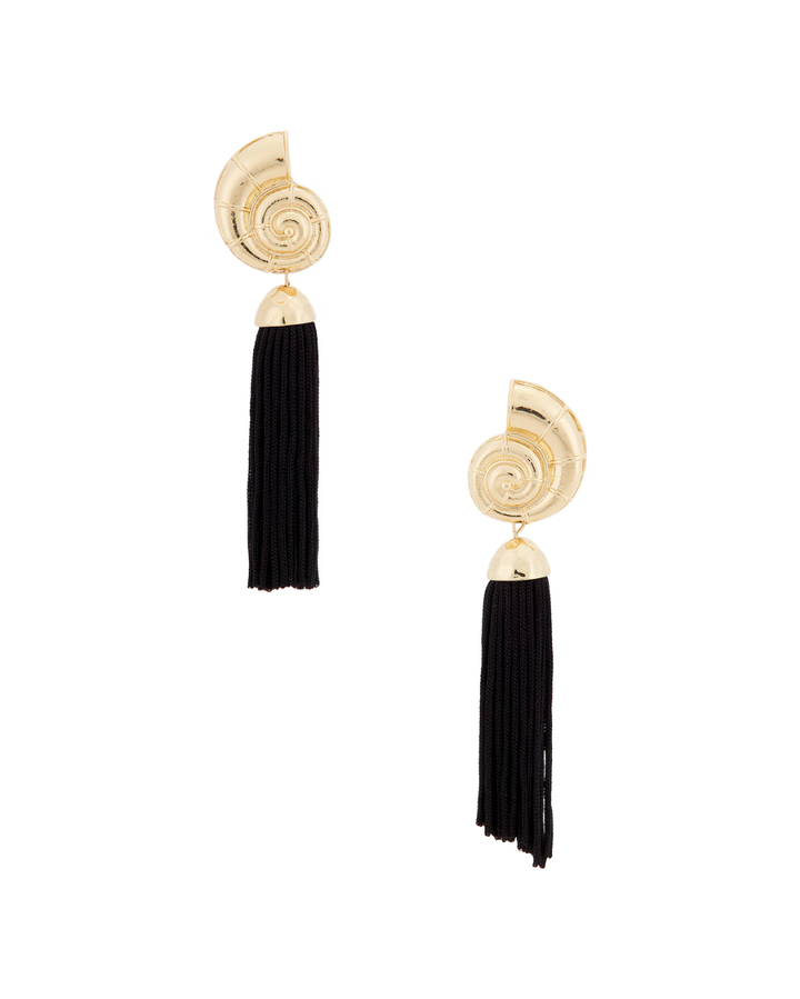 SHELL TASSEL EARRING