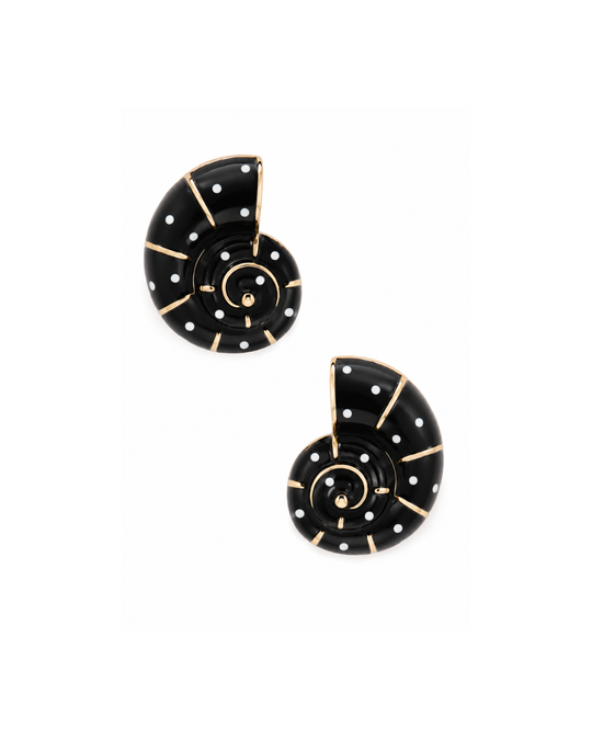 Spiral Shell Stud Earring by 8 Other Reasons