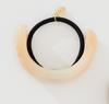 ACRYLIC CRESCENT HAIR TIE