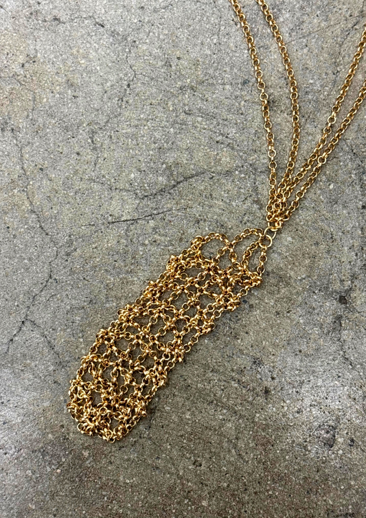 FLAME CHAIN BELT