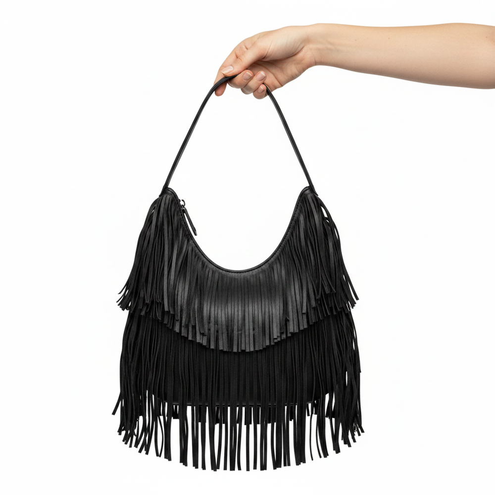 Mini Fringe Bag – Scale