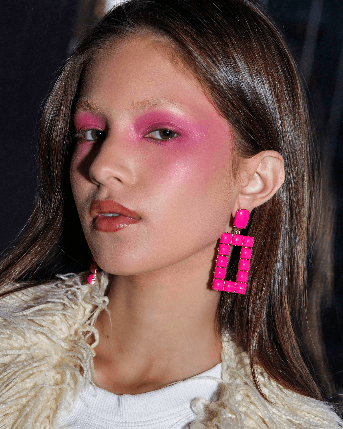COLOR POP SQUARE EARRING - 8 Other Reasons