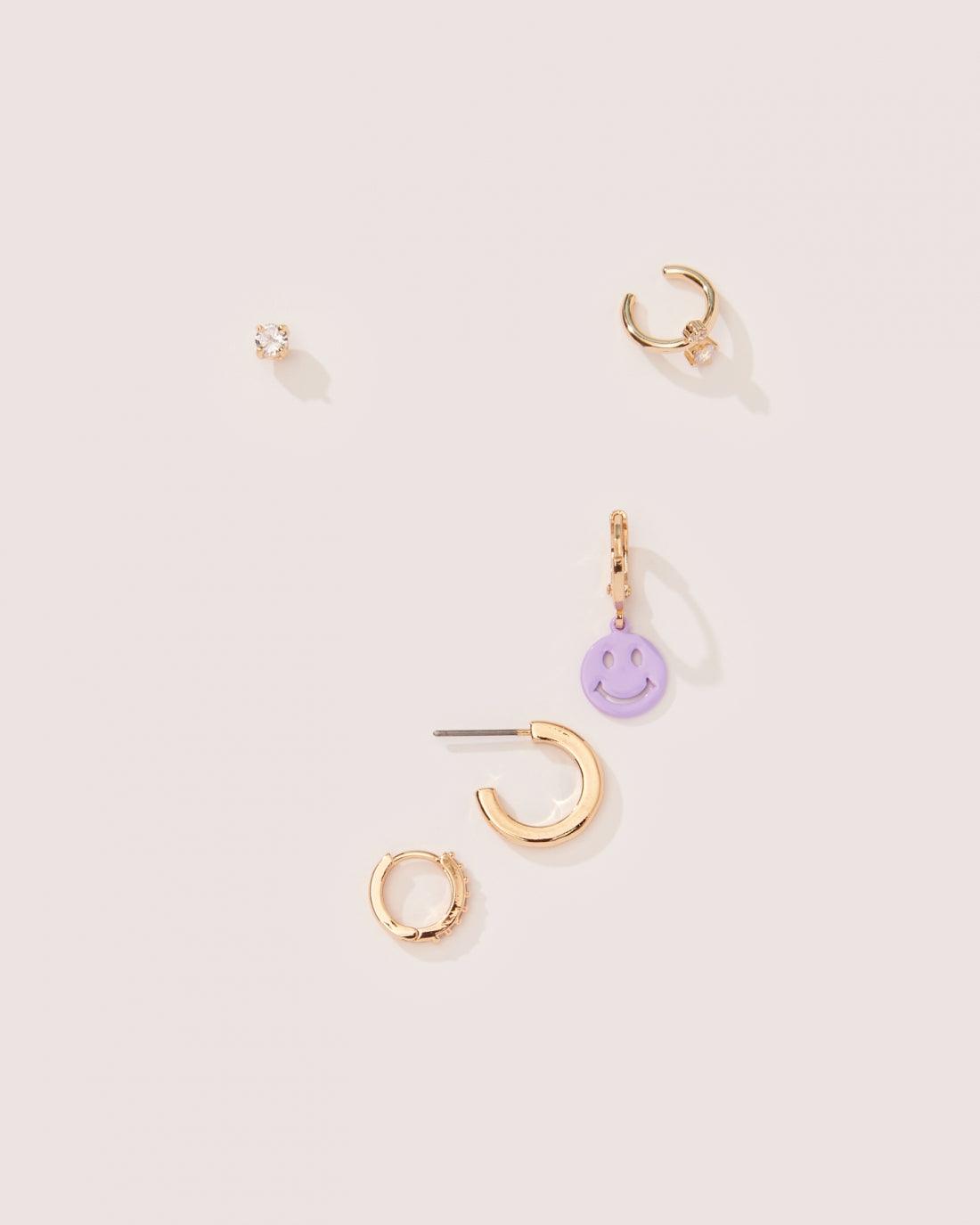 SMILEY EARRING SET - 8 Other Reasons