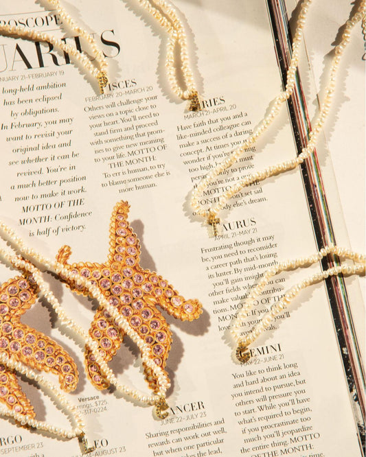 PEARL INITIAL NECKLACE - 8 Other Reasons
