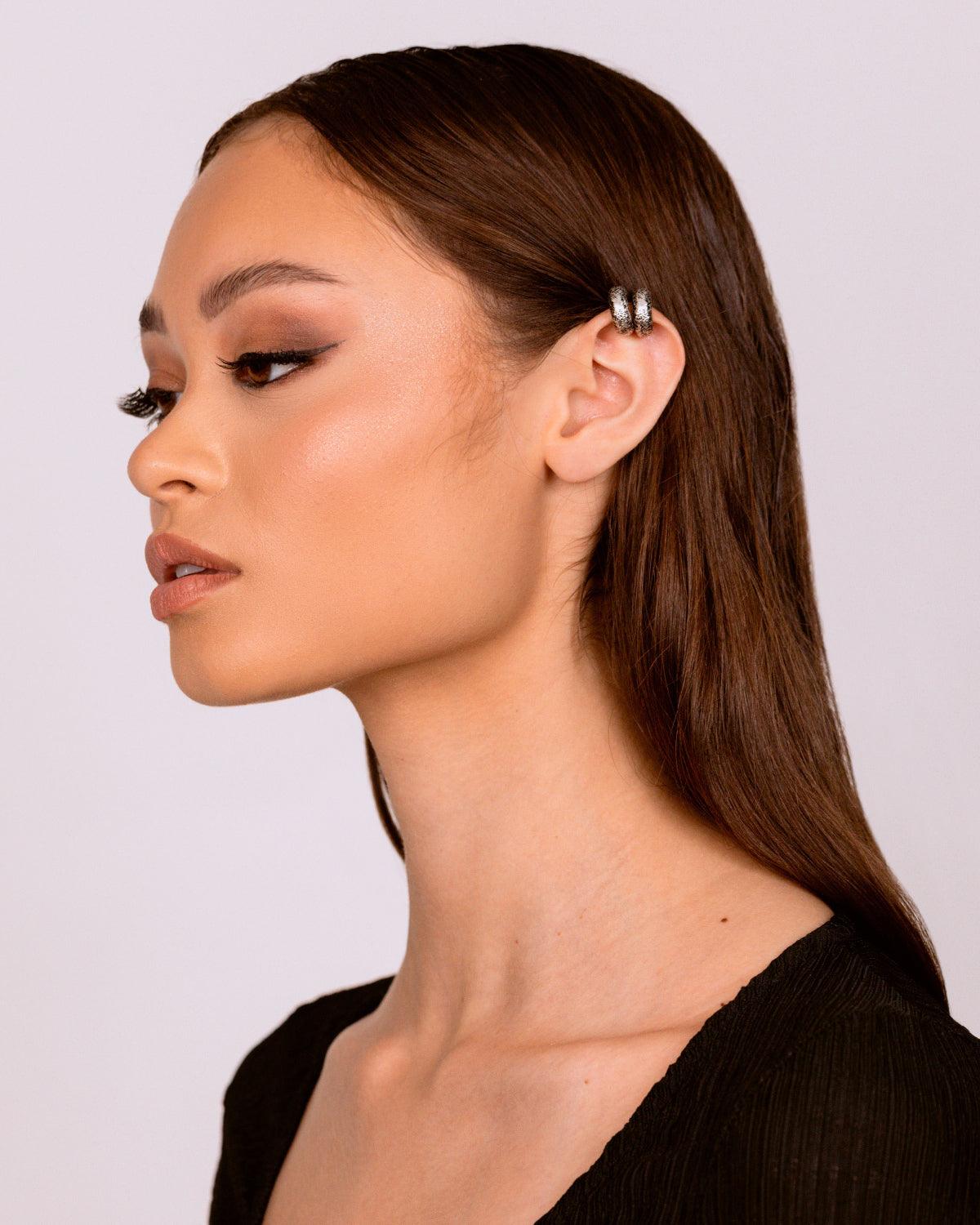 BURNISHED SILVER EAR CUFFS - 8 Other Reasons