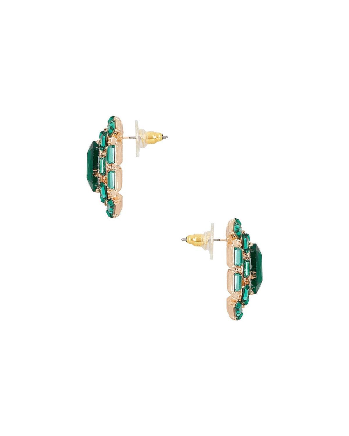 EMERALD CLUSTER EARRING - 8 Other Reasons