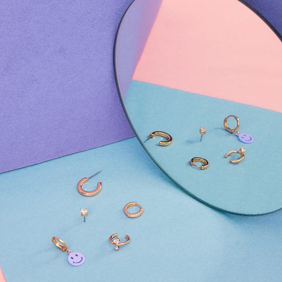 SMILEY EARRING SET - 8 Other Reasons
