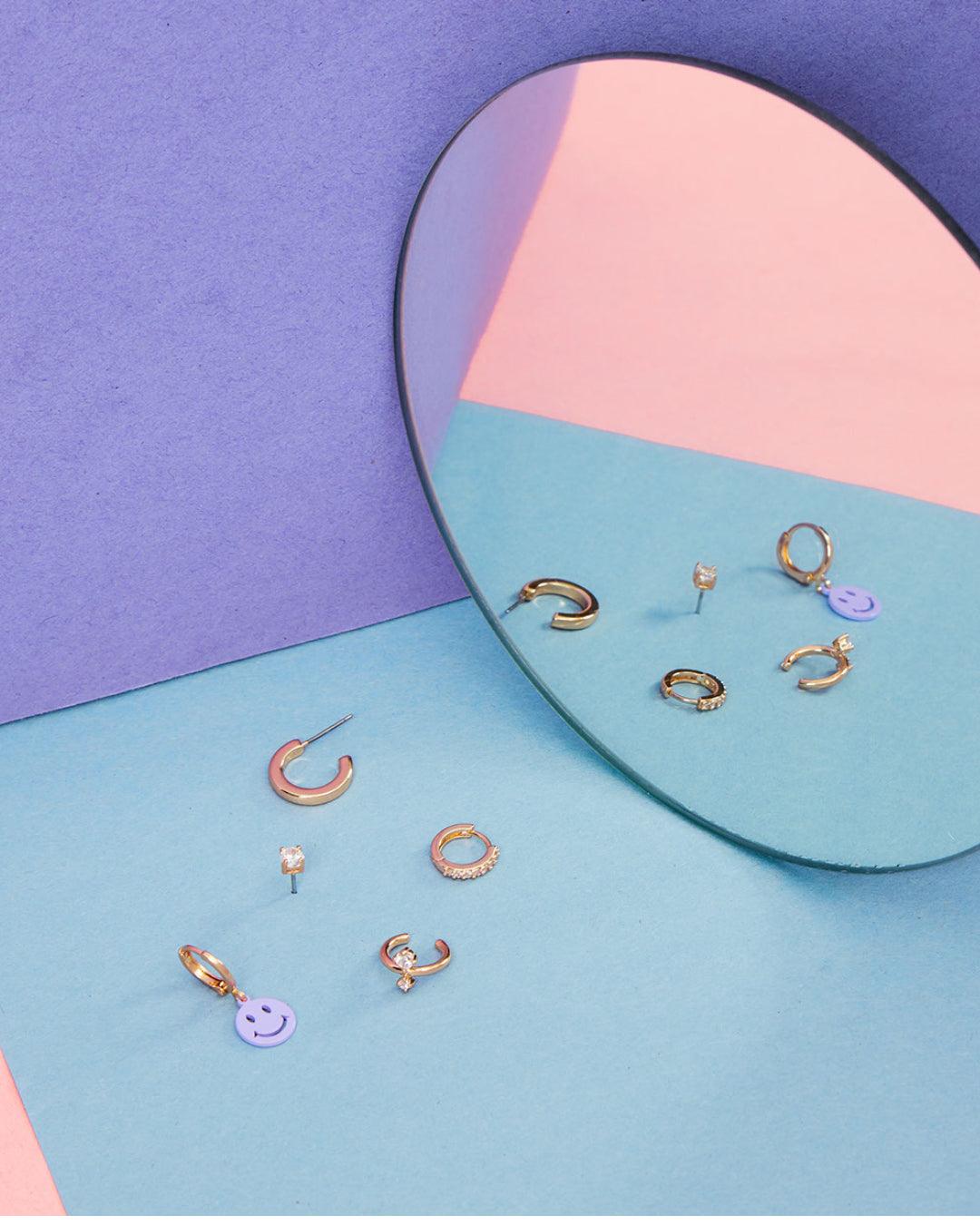 SMILEY EARRING SET - 8 Other Reasons