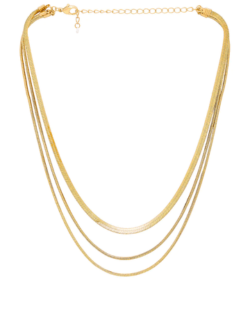LAYERED HERRINGBONE NECKLACE - 8 Other Reasons